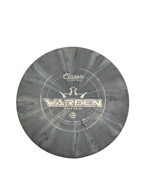 Vist Large View of Product Image Which is Used Dynamic Discs WARDEN Disc Golf Putter Grey
