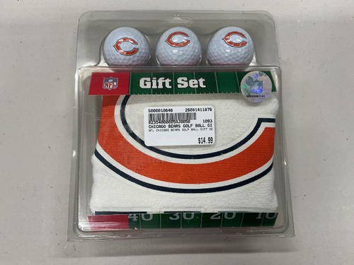 Vist Large View of Product Image Which is Used NFL CHICAGO BEARS GOLF Ball Gift Set