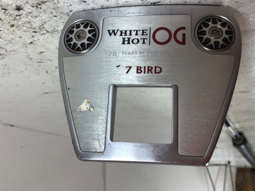 Vist Large View of Product Image Which is Used Odyssey WHITE HOT OG 7 BIRD Mens Putter RH
