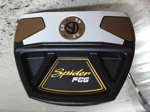 Vist Large View of Product Image Which is Used Taylormade SPIDER FCG Mens Putter RH
