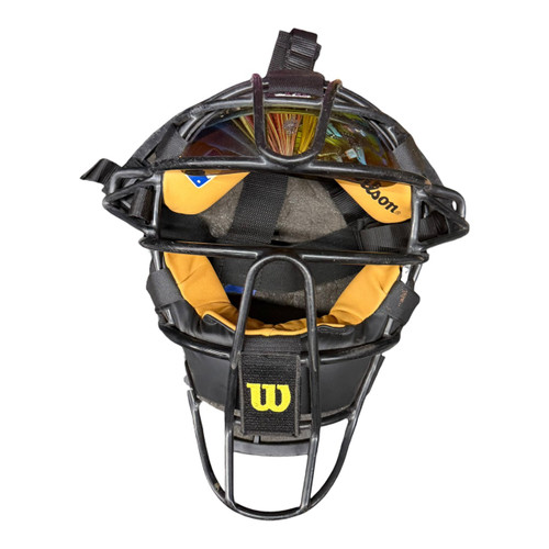 Vist Large View of Product Image Which is Used Wilson Catchers Mask Black