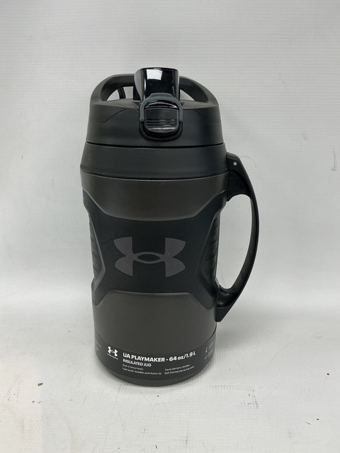 Vist Large View of Product Image Which is New UA64oz PlymkrJug Blk/Blk