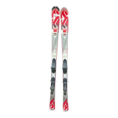 Vist Large View of Product Image Which is Used K2 STRIKE Mens DH Ski/Binding Red 160 cm