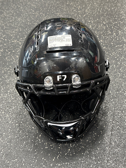 Vist Large View of Product Image Which is Used Schutt F7 AIR ADULT FB Helmet Black LG