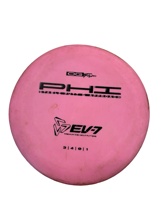 Vist Large View of Product Image Which is Used OG EV-7 PHI Disc Golf Putter Pink