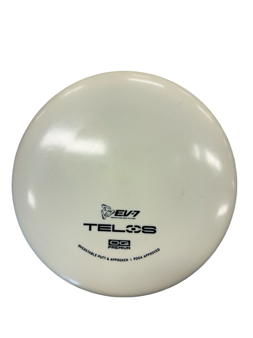 Vist Large View of Product Image Which is Used OG EV-7 TELOS Disc Golf Putter White
