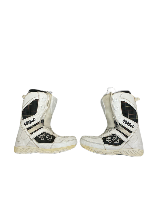 Vist Large View of Product Image Which is Used ThirtyTwo EXUS Mens Snowboard Boots White Senior 9