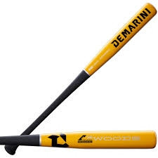 Vist Large View of Product Image Which is New 2027 Demarini The Woods WBD2723010 32" 29oz BBCOR Maple Wood Composite Baseball Bat 32/29 
