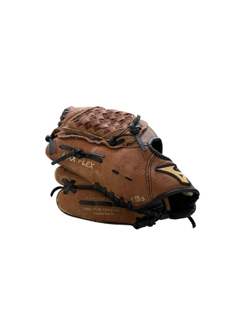 Vist Large View of Product Image Which is Used Mizuno POWER CLOSE BB/SB Glove T-ball Brown 10"