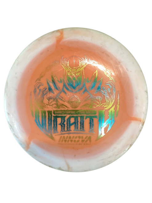 Vist Large View of Product Image Which is Used Innova TOUR SERIES WRAITH Disc Golf Driver Orange 177g