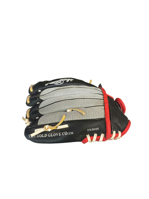 Vist Large View of Product Image Which is Used Rawlings PM105SRW BB/SB Glove RH Throw Navy Blue 10 1/2"