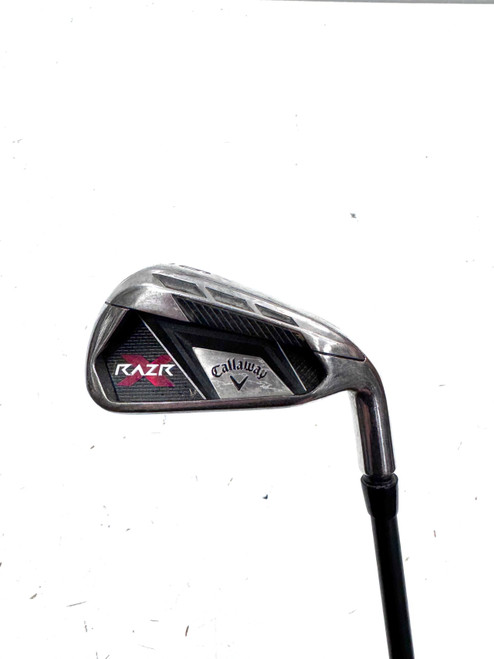 Vist Large View of Product Image Which is Used Callaway RAZR Mens Individual Iron RH 6 Iron