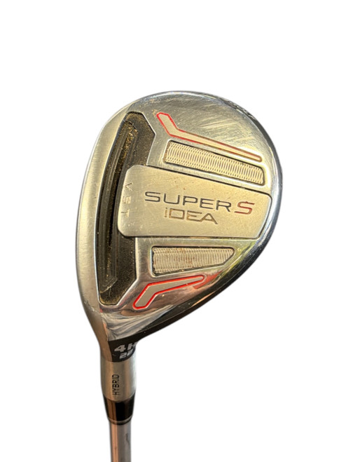 Vist Large View of Product Image Which is Used Adams Golf SUPER S IDEA VST Mens Hybrid Club LH 4 Hybrid