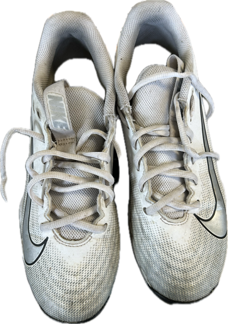 Vist Large View of Product Image Which is Used Nike VAPOR FASTFLEX Baseball Cleats White Senior 7