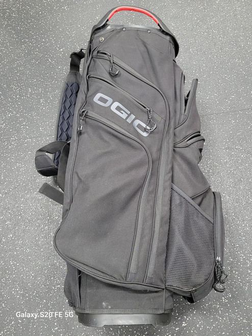 Vist Large View of Product Image Which is Used Ogio 15 DIVIDER BAG Mens Cart Bag Black