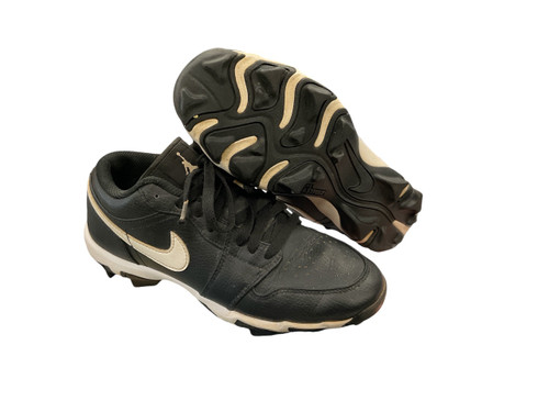 Vist Large View of Product Image Which is Used Jordan AIR JORDAN BB/SB Cleats Black Junior 05.5