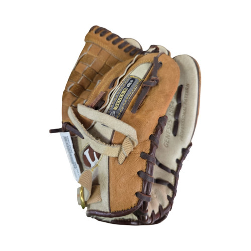 Vist Large View of Product Image Which is Used Louisville Slugger GENESIS 1884 SERIES RHT GLOVE 11.5INCH BB/SB Glove RH Throw Brown 11 1/2"