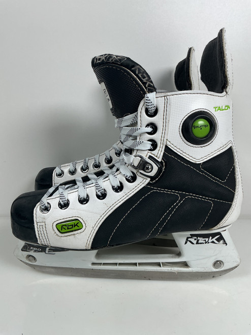 Vist Large View of Product Image Which is Used Reebok TALON PUMP SKATES Intermediate Hockey Skate Intermediate 5.5