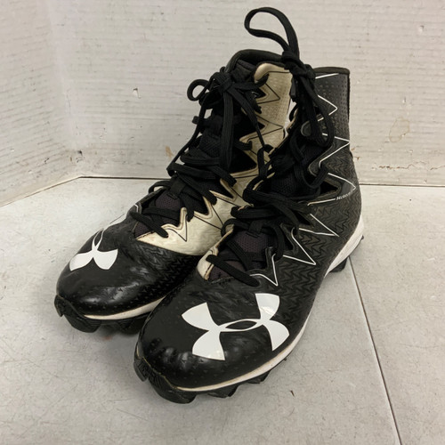 Vist Large View of Product Image Which is Used Under Armour CLUTCH FIT Adult FB Cleats Black Senior 7.5