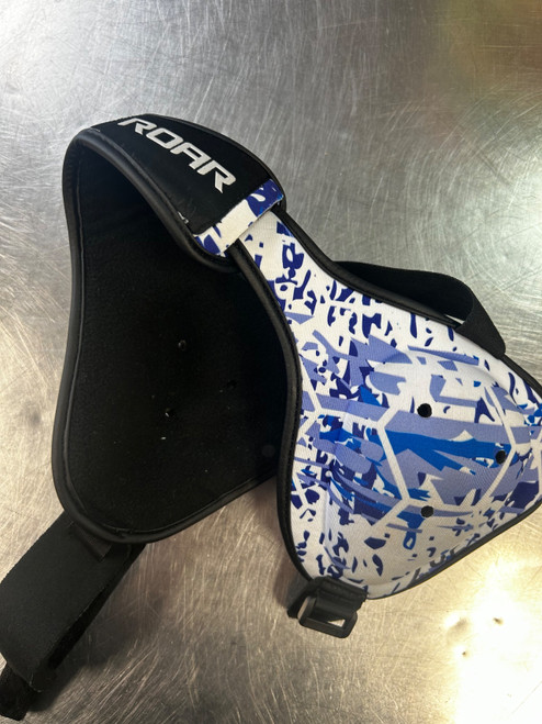 Vist Large View of Product Image Which is Used ROAR Wrestling Headgear White