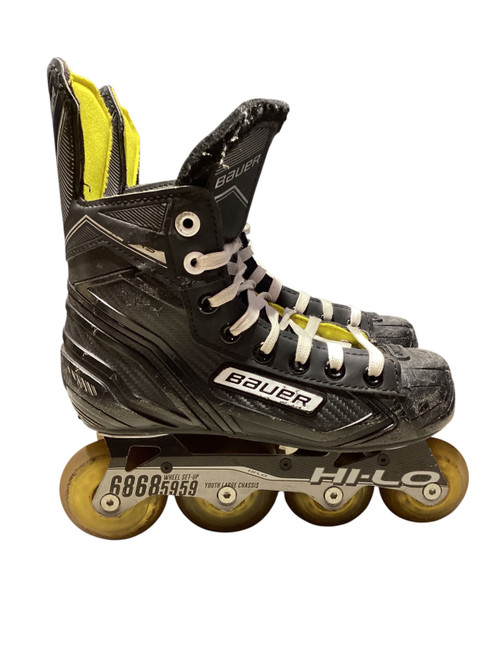 Vist Large View of Product Image Which is Used Bauer RS Junior Aggressive Skates Black Junior 02