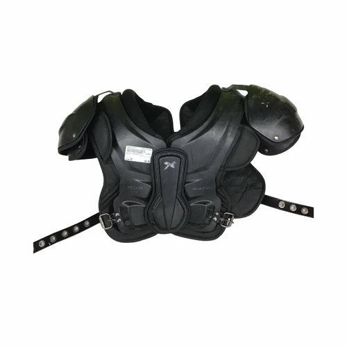 Vist Large View of Product Image Which is Used Xenith VELOCITY V2 FB Shoulder Pads Black MD