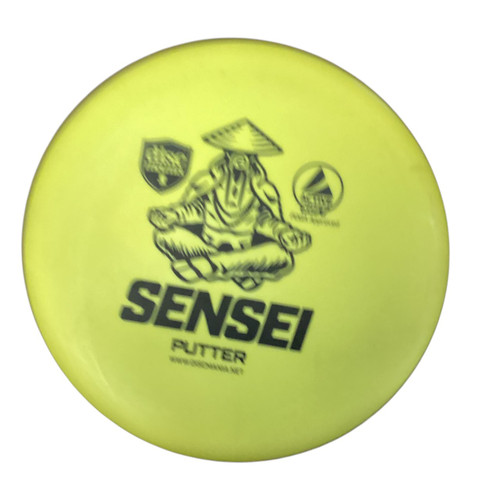 Vist Large View of Product Image Which is Used Discmania SENSEI Disc Golf Putter Yellow