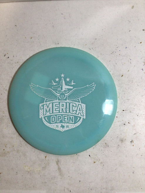 Vist Large View of Product Image Which is Used Dynamic Discs LUCID TRESPASS Disc Golf Driver Sky Blue 174g