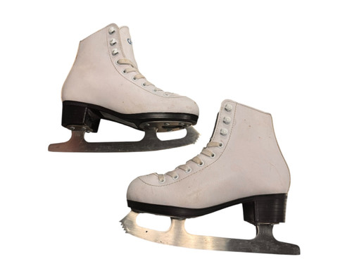 Vist Large View of Product Image Which is Used Viper DREAM Girls Figure Skate White Junior 01