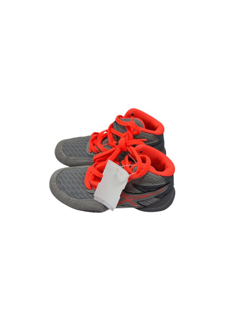 Vist Large View of Product Image Which is Used Asics Wrestling Shoes Grey Youth 10.0