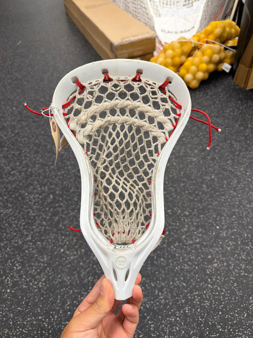 Vist Large View of Product Image Which is Used Warrior EVO Mens Lacrosse Head White