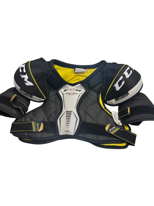 Vist Large View of Product Image Which is Used CCM TACKS ULTRA 2.0 SP Junior Shoulder Pads SM