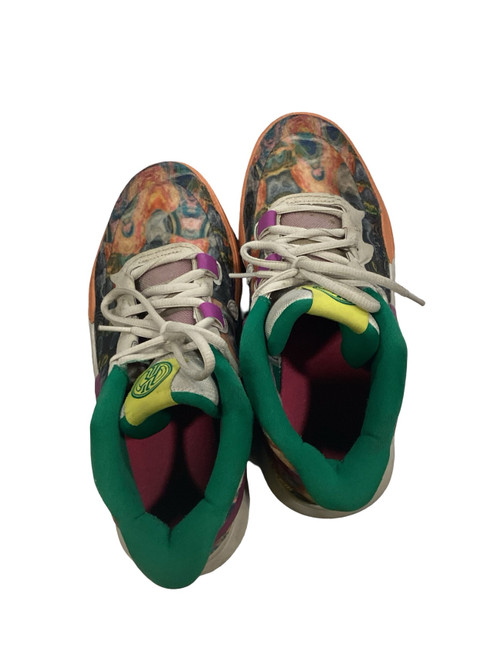 Vist Large View of Product Image Which is Used Nike Basketball Shoes Y Green Senior 6.5