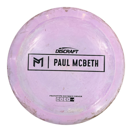 Vist Large View of Product Image Which is Used Discraft PAUL MCBETH Disc Golf Driver None