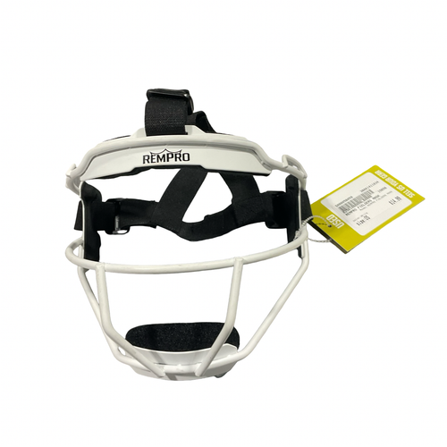 Vist Large View of Product Image Which is Used REMPRO FIELDERS MASK BB/SB Fielders Mask White One Size
