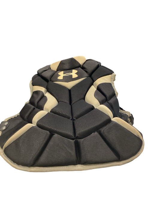 Vist Large View of Product Image Which is Used Under Armour CHEST PROTECTOR Catchers Chest Protector Black Youth