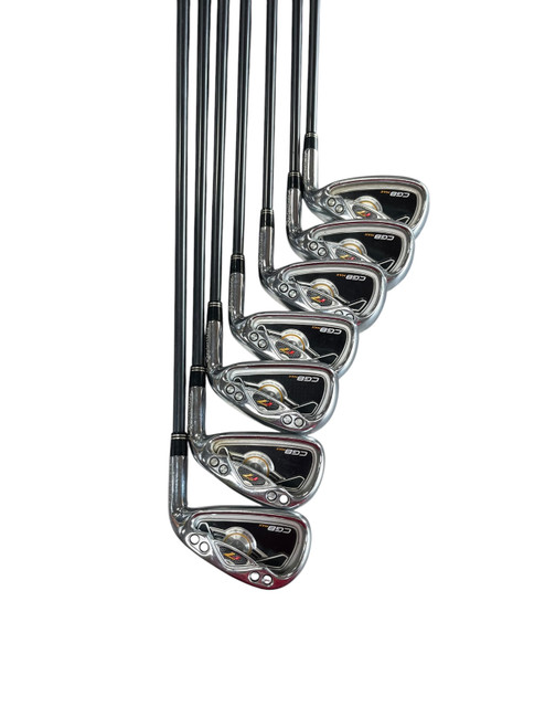 Vist Large View of Product Image Which is Used Taylormade R7 CGB MAX Mens Iron Set RH 3I-PW (NO 4 Iron)