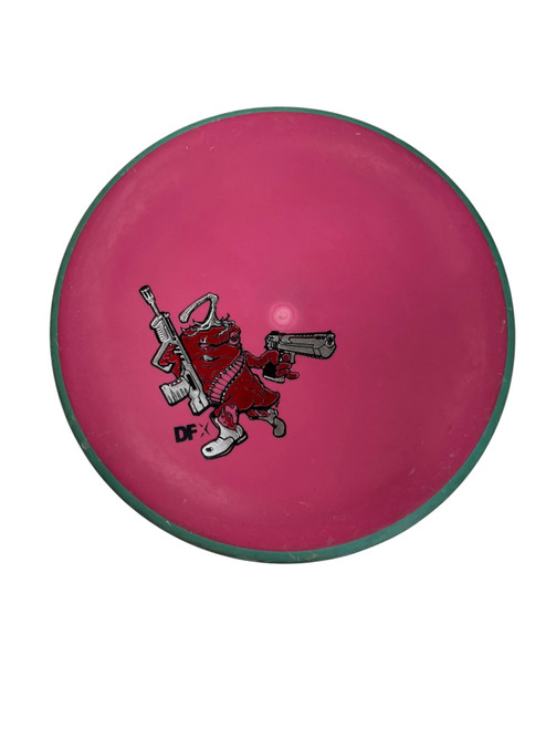 Vist Large View of Product Image Which is Used MVP PIXEL Disc Golf Putter Pink