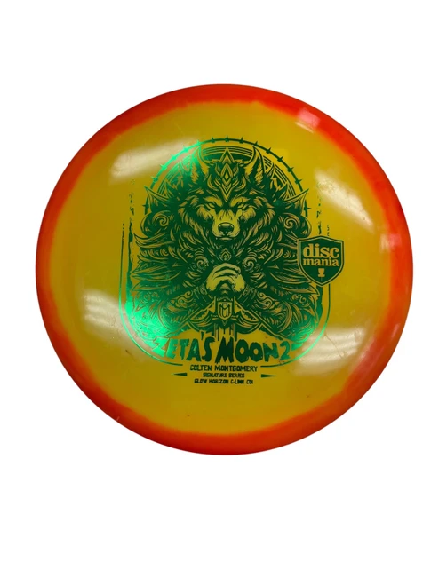 Vist Large View of Product Image Which is Used Discmania ZETAS MOON 2 Disc Golf Driver Yellow