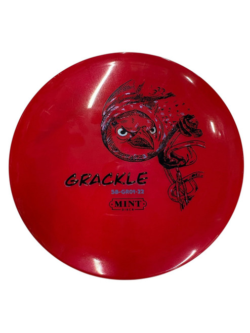 Vist Large View of Product Image Which is Used Mint GRACKLE Disc Golf Driver Red