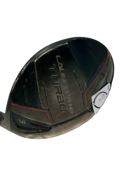 Vist Large View of Product Image Which is Used Cleveland LAUNCHER HB TURBO Mens 15deg Fairway Wood RH 3 Wood 43" w/ Even Flow Riptide 6.0-S 50g Shaft