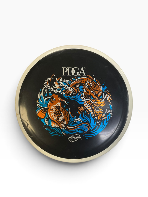 Vist Large View of Product Image Which is Used MVP NEUTRON CRAVE Disc Golf Driver Black 164g