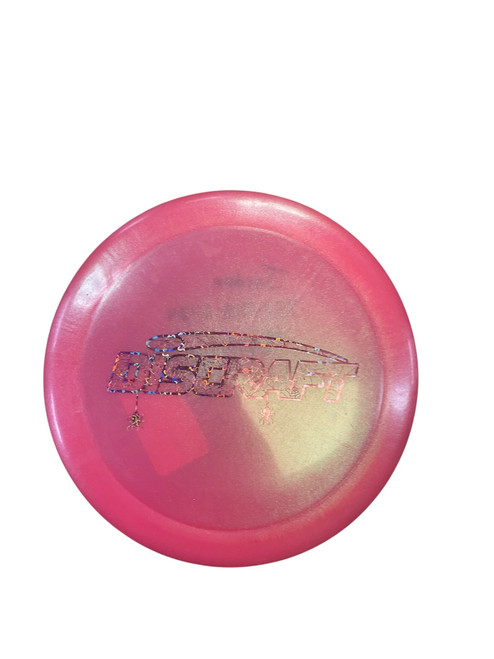 Vist Large View of Product Image Which is Used Discraft Z-LINE SHIMMER ZEUS HALLOWEEN EDITION Disc Golf Driver Pink 173g