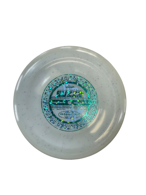 Vist Large View of Product Image Which is Used Discraft UV Z GLOW BUZZZ Disc Golf Mid Range None 178g
