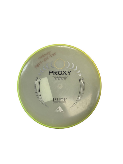 Vist Large View of Product Image Which is Used Axiom ECLIPSE GLOW PROXY Disc Golf Putter None 171g