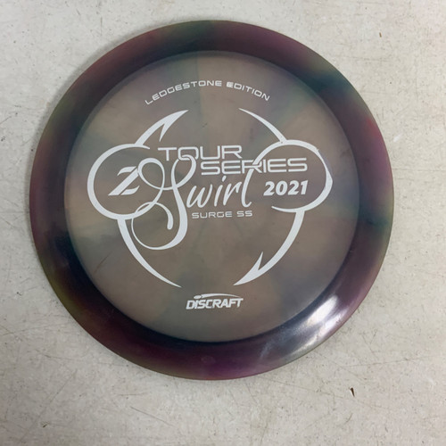Vist Large View of Product Image Which is Used Discraft Z SURGE SS Disc Golf Driver Grey 173g