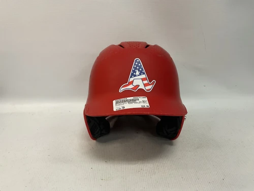 Vist Large View of Product Image Which is Used Evoshield BASEBALL HELMET Batting Helmet No Mask Red SM