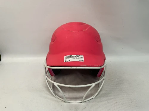 Vist Large View of Product Image Which is Used Worth SOFTBALL HELMET Batting Helmet w/Mask Pink SM