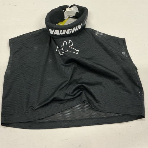 Vist Large View of Product Image Which is Used Vaughn Goalie SHIRT STYLE THROAT COLLAR Black LG