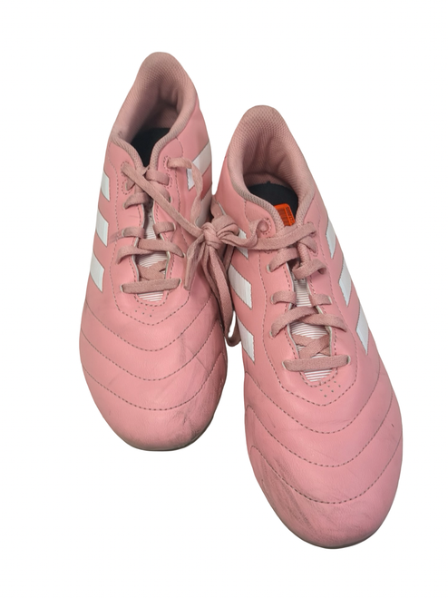 Vist Large View of Product Image Which is Used Adidas Goletto VIII FG GW6164 Mens Soccer Cleats Pink Size 8